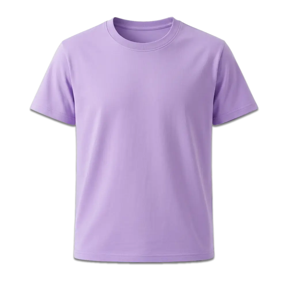 Cotton T-Shirt | Lavender | 180 GSM Premium Cotton Unisex Basic Tee India